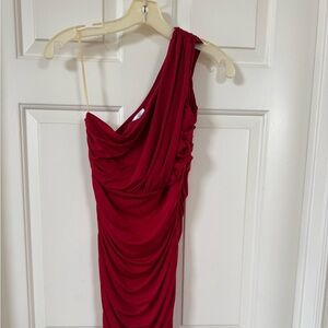 Red medium Emerald Sundae one shoulder dress